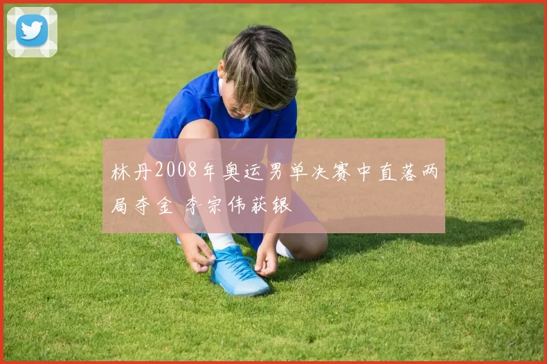 林丹2008年奥运男单决赛中直落两局夺金 李宗伟获银